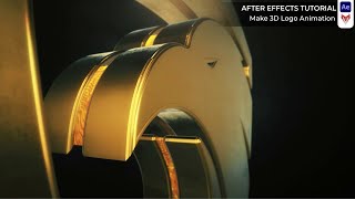 How to Make 3D Logo Animation  After Effects Tutorial [upl. by Vikki]