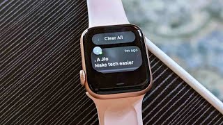 How To Clear All Notifications On Apple Watch [upl. by Lacram]