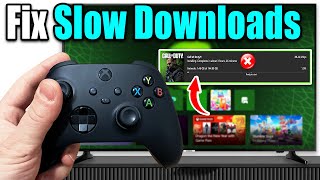 How To Fix Slow Download Speed On Xbox Series XSOne [upl. by Labina638]