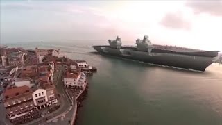 Britains massive new aircraft carriers [upl. by Aitram]