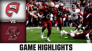 Western Kentucky vs Boston College Game Highlights  2024 ACC Football [upl. by Thorlie]