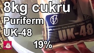 Cukrówka 19  8kg cukru Nastaw destylat bimber [upl. by Fabron]