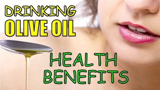 10 Powerful Health Benefits of DRINKING Olive Oil [upl. by Yllatan]