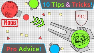 10 TIPS AND TRICKS EVERY DIEPIO PLAYER SHOULD KNOW Diepio How to Become Pro Player [upl. by Nosnevets]