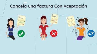 Cancela una factura Con Aceptación [upl. by Anuahsar813]