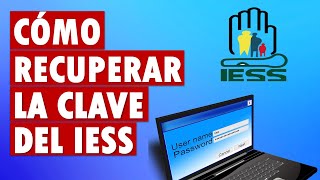 ✅ Como RECUPERAR la 🔐clave del IESS BIESS  en LÍNEA 🏠 [upl. by Ycnay537]