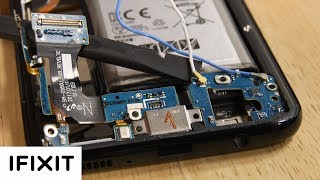 How To Replace the Samsung Galaxy S8 Charging Port IO Daughter Board [upl. by Meng]