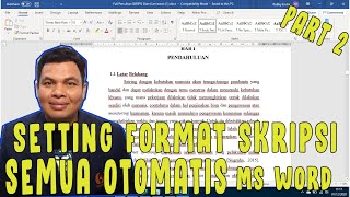 CARA FORMAT SKIRPSI DI WORD OTOMATIS PART 2 [upl. by Lohse]