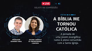 Relato de Conversão  EXPROTESTANTE SE TORNA CATÓLICA [upl. by Octave]