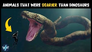 Prehistoric creatures  Scariest prehistoric animals  Ancient predators  Techbye World [upl. by Genevieve436]