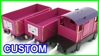 Thomas amp friends Trackmaster Ladys Custom Troublesome trucks and Brake Van [upl. by Nosrej]