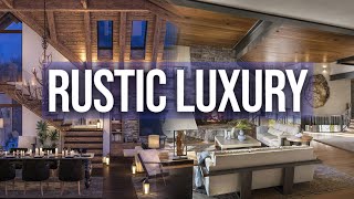 RUSTIC LUXURY The Trend REPLACING FARMHOUSE [upl. by Ahmed783]