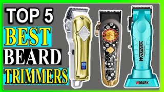 Top 5 Best Beard Trimmers Review in 2024 [upl. by Ezirtaeb]