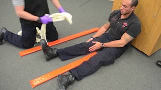 NREMT Long Bone Immobilization [upl. by Graaf508]