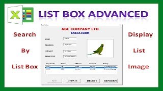 Advanced ListBox in Excel VBA [upl. by Navaj]