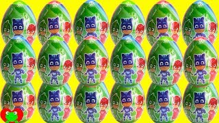 PJ Masks Surprise Eggs Catboy Owlette Gekko [upl. by Assisi]