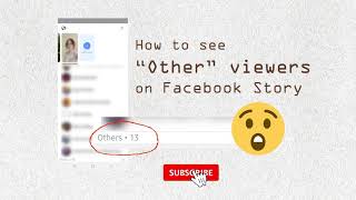 CASE CLOSED  How to see Other Viewers on my Facebook Story 2021  HD  Updated Hack [upl. by Alimat]