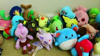 My Pokemon Plush Collection 2019 UPDATE [upl. by Ailemaj]