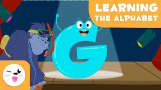 Learn the letter quotGquot with Gorilla Gus  Educational video to learn the consonants  Phonics For Kids [upl. by Aubigny650]