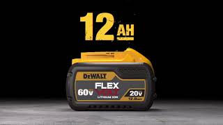 Dewalt DCB612 FLEXVOLT 20V60V MAX 120 Ah Battery [upl. by Nodearb4]