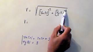 Calcul Norme de la Vitesse en SCIENCES PHYSIQUE [upl. by Errol]