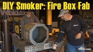 🔥 DIY Smoker Project Part 2 Fabricating the Fire Box [upl. by Leiser]