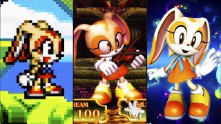 ALL Cream the Rabbit in Sonic Games [upl. by Nodaj]