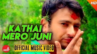 New Nepali Lok Geet 20162073  Kathai Mero Juni  Badri Pangeni  Hamal Music [upl. by Suicul]