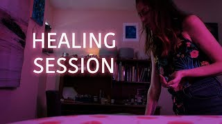 Release Sacral Blockages Heal Etheric Cords Reiki with ASMR [upl. by Atsedom]