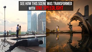 Basic One Light Outdoor Flash Photography Tutorial Speedlight [upl. by Nala]