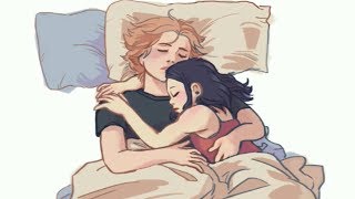 MARINETTE amp ADRIEN SLEEPING【Miraculous Ladybug Comic Dub Compilation [upl. by Ellecram]