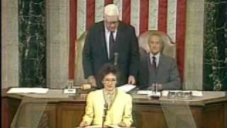 President Cory Aquinos historic speech 13 before the US Congress 9181986 [upl. by Enaffit]