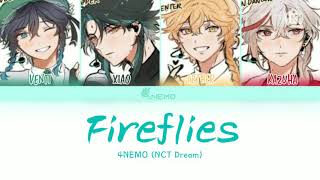 4NEMO NCT Dream 엔시티 드림  Fireflies Lyrics [upl. by Wolpert295]