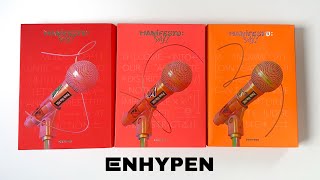 unboxing ENHYPEN MANIFESTO DAY 1 Standard Set [upl. by Lodovico686]