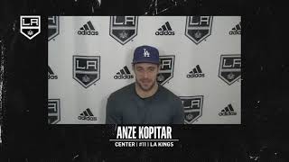 2021 Exit Interview  Anze Kopitar [upl. by Sedgewick]