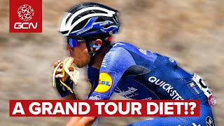 What Do Pro Cyclists Eat During The Tour De France [upl. by Nidnerb]