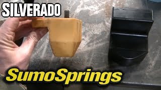 Super Spring Install Bump Stop Silverado 2500 [upl. by Frymire]