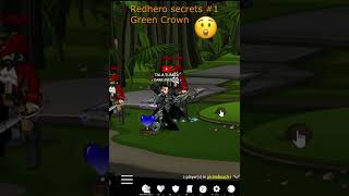 Redhero Secrets 1  Green Crown  Aqw Private Server [upl. by Sadowski]