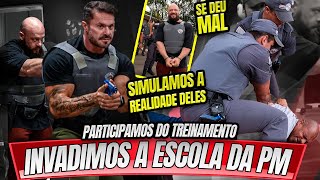 INVADIMOS UM TREINAMENTO DA POLICIA MILITAR [upl. by Weinberg]