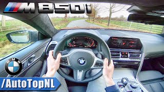 2019 BMW 8 SERIES M850i xDrive 44 V8 BiTurbo POV Test Drive by AutoTopNL [upl. by Poucher]