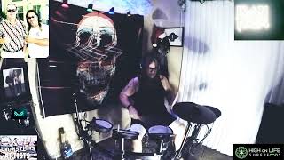 DEDICATED TO THE LEGENDARY NICKO MCBRAIN OF IRON MAIDEN 2024 quot2 MINUTES TO MIDNIGHTquot DRUM COVER [upl. by Leffert]