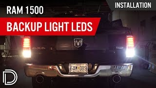 How to Install Ram 1500 Backup Light LEDs [upl. by Comptom328]