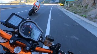 KTM duke 1290 vs Ktm Rc8R [upl. by Kelila]