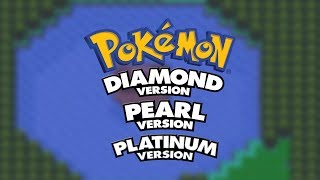 Pokémon DiamondPearlPlatinum  Lake reversed [upl. by Yt]