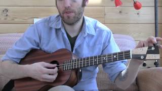 Four Different Ways to StringTune Your Baritone Ukulele [upl. by Alita]