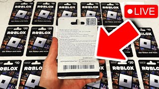 Free Robux Live 🔴 0 Views Everyone Live FREE ROBUX GIVEAWAY [upl. by Ecirp]