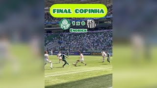 PALMEIRAS CAMPEÃO DA COPINHA DE NOVO ENDRICK BRILHOU shorts [upl. by Belayneh]