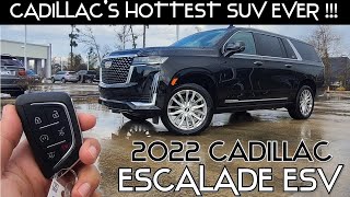 2022 Cadillac Escalade Premium Luxury All new changes amp Full Review [upl. by Laws508]