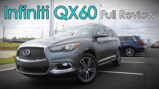 2017 Infiniti QX60 Full Review  35 and Hybrid [upl. by Furlani567]