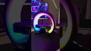 Xtronic Digitaler Wecker  Wireless Charging 🔋 iphone charging alarmclock unboxing rgb led [upl. by Schechter]